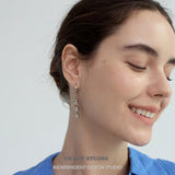 Lily of the Valley Bellflower Drop Earrings