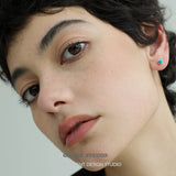 Mini Gemstone Stud Earrings