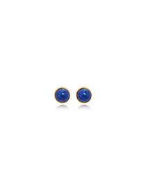 Mini Gemstone Stud Earrings - Grace Studio
