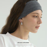 Elegant Baroque Pearl Sculptural Drop Earrings