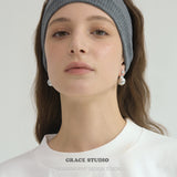 Elegant Baroque Pearl Sculptural Drop Earrings