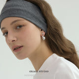 Elegant Baroque Pearl Sculptural Drop Earrings