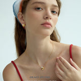 Orbit Pearl Stud Earrings