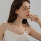 Droplet Layered Strand Necklace