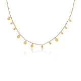 Droplet Layered Strand Necklace