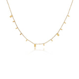 Droplet Layered Strand Necklace