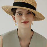 Star Vase Drop Earrings