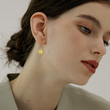 Star Vase Drop Earrings