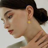 Star Vase Drop Earrings