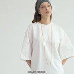 Sleek Snake Chain Long Necklace - Grace Studio