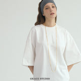 Sleek Snake Chain Long Necklace - Grace Studio