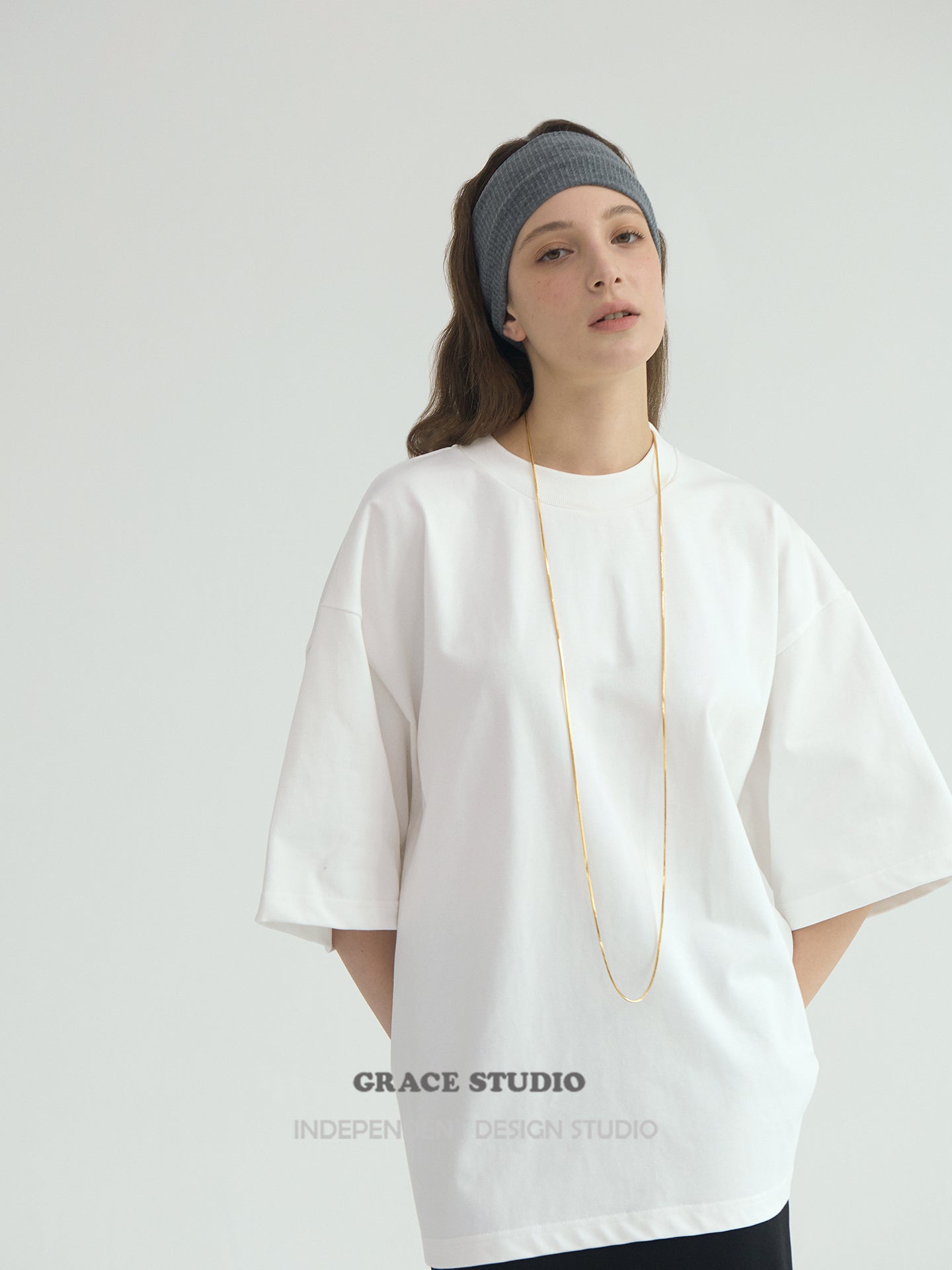 Sleek Snake Chain Long Necklace - Grace Studio