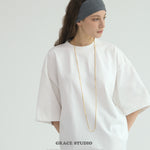 Sleek Snake Chain Long Necklace - Grace Studio