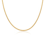 Sleek Snake Chain Long Necklace - Grace Studio