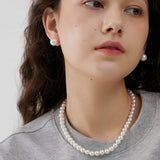 Luminous Pearl Bead Necklace