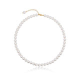 Luminous Pearl Bead Necklace