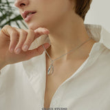Molten Curve Pendant Necklace