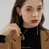 Molten Curve Pendant Necklace