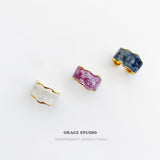Swirl Enamel Statement Ring