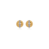 Orbit Dome Stud Earrings