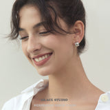 Sculptural Ridged Mini Huggie Hoop Earrings