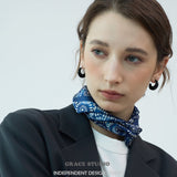 Petite Resin Crescent Hoop Earrings