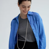 Double Strand Faux Pearl Necklace