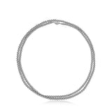 Double Strand Faux Pearl Necklace