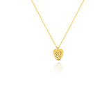 Glossy Mini Heart Resin Pendant Necklace