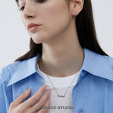 Sunny Day Cylinder Pendant Necklace
