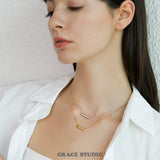 Sunny Day Cylinder Pendant Necklace