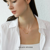Sunny Day Cylinder Pendant Necklace