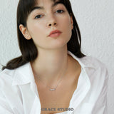 Sunny Day Cylinder Pendant Necklace