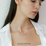 Sunny Day Cylinder Pendant Necklace