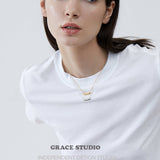 Sunny Day Cylinder Pendant Necklace