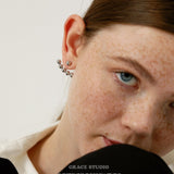 Modular Bead Ear Jacket Earrings