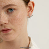 Modular Bead Ear Jacket Earrings