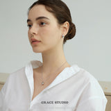 Sleek Teardrop Stud Earrings