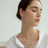 Sleek Teardrop Stud Earrings