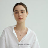 Sleek Teardrop Stud Earrings