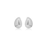 Sleek Teardrop Stud Earrings