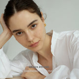 Interwoven Knot Stud Earrings