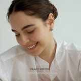Interwoven Knot Stud Earrings