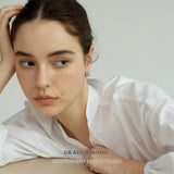 Interwoven Knot Stud Earrings