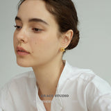 Interwoven Knot Stud Earrings