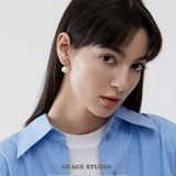 Lustre Pearl Drop Earrings