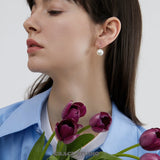 Lustre Pearl Drop Earrings