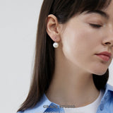 Lustre Pearl Drop Earrings