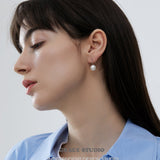 Lustre Pearl Drop Earrings