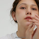 Halo Pavé Stud Earrings